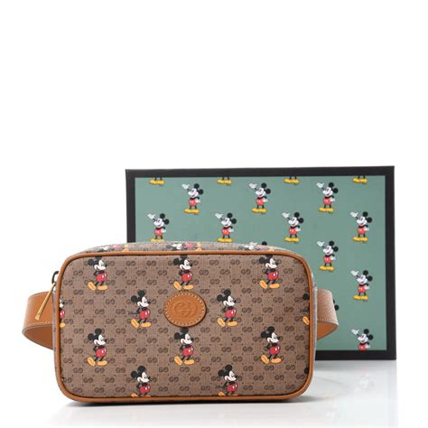 gucci mickey belt bag